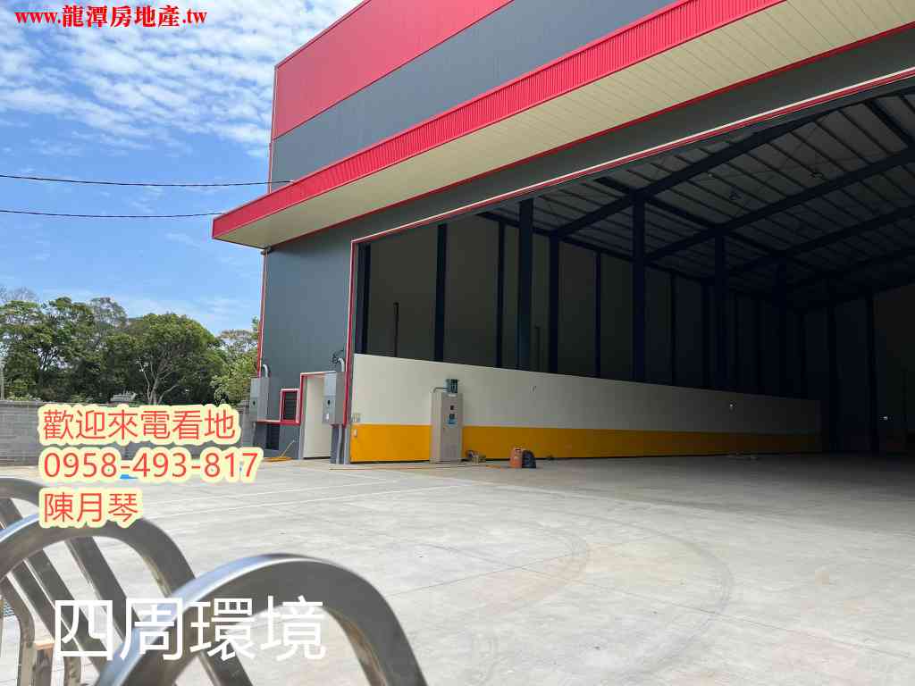 龍科旁全新鋼構廠房視意圖